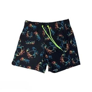 Rainbow crab swim trunks , size M